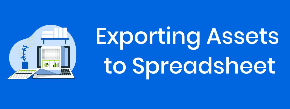 Export Assets to Spreadsheet