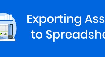 Export Assets to Spreadsheet