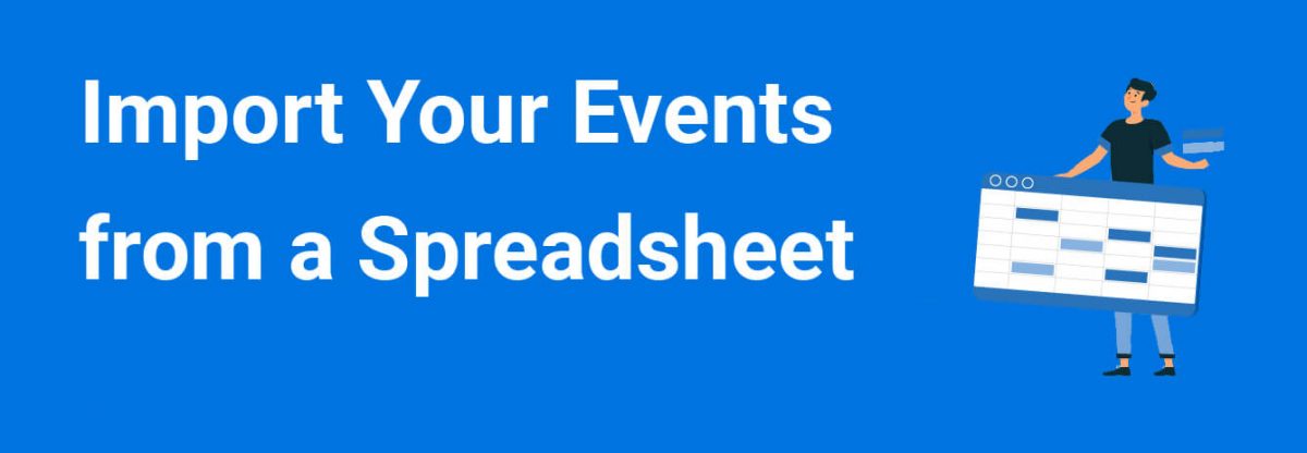Importing Events from a Spreadsheet