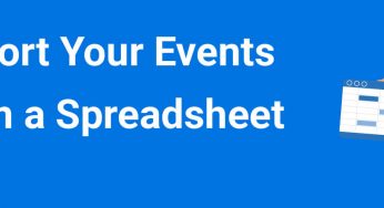 Importing Events from a Spreadsheet