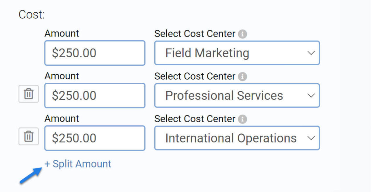 Charging Expenses to Cost Centers Exhibit Day